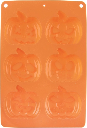 Silicone Halloween muffin and cookie mold 25 × 18 × 3 cm