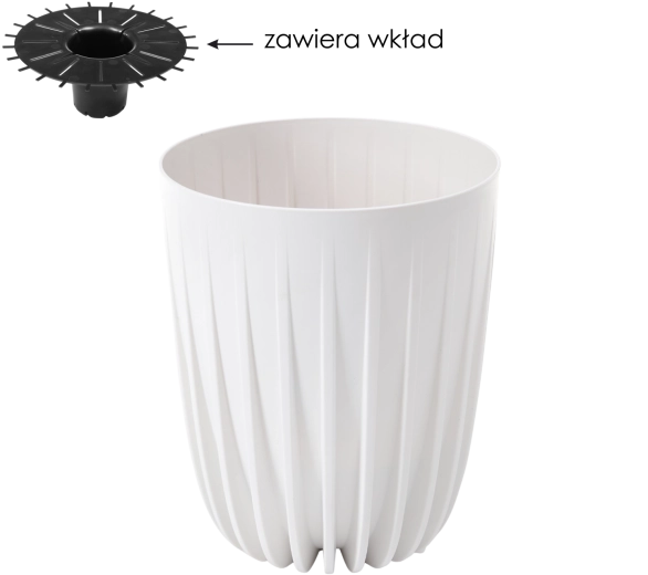 Integrated insert for easy care