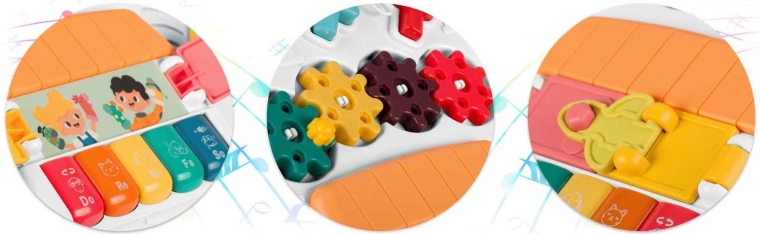 Glasbena zabava s klavirčkom in LED svetlobo