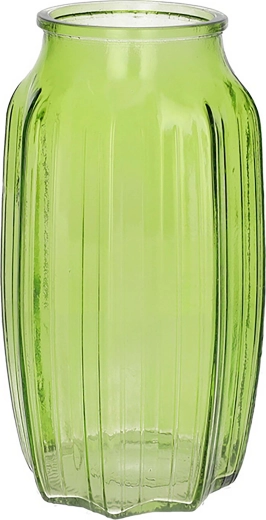 Vase Suko transparent grün 22 cm