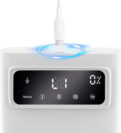 Komfort fürs Kind: Melodien, Weißes Rauschen und LED-Licht