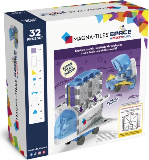 A space shuttle that also stores the pieces