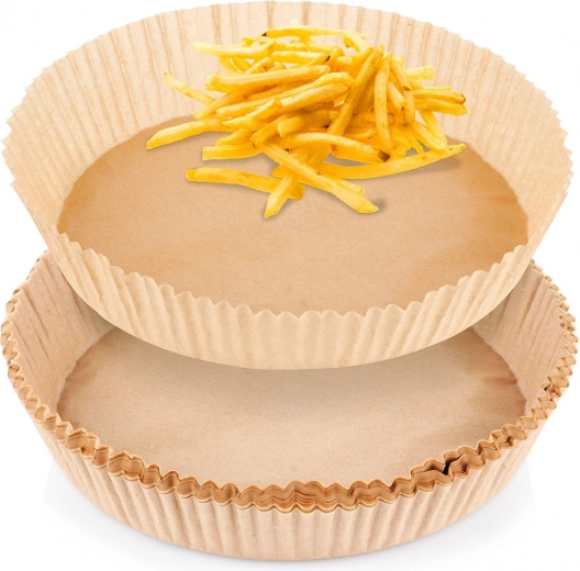 Runde Papiereinlagen für die Heißluftfritteuse 20 cm, 50 Stk.