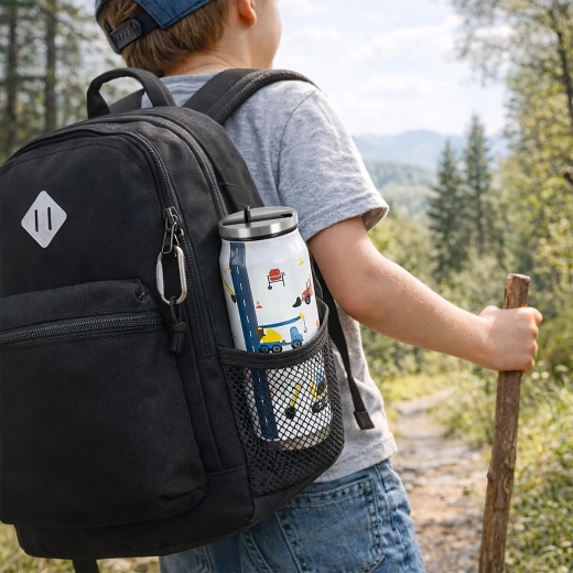 Format compact « canette » pour le sac à dos et le porte-bouteille