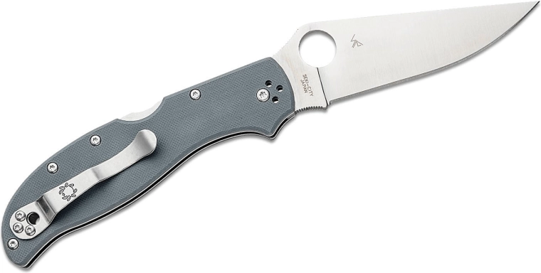 Acier CPM‑CruWear avec finition satin