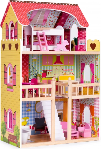 Tři patra a pět realistických pokojů