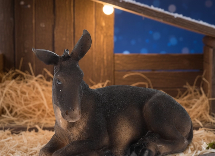 Idealer Bestandteil der Weihnachtskrippe