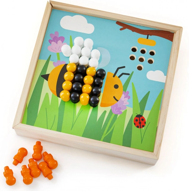 Bigjigs Toys mosaico in legno Giardinetto