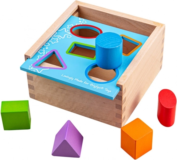 Umetni kutija s oblicima od Bigjigs Toys