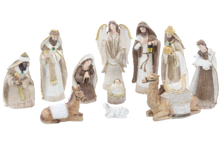 Complete festive scene