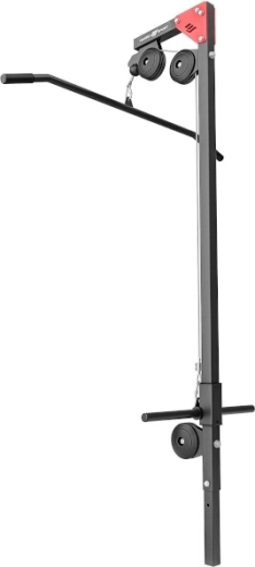 Two stations in one: high and low pulley