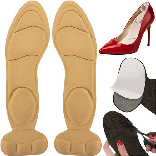 Sottopiedi beige per décolleté con ammortizzazione RUHHY