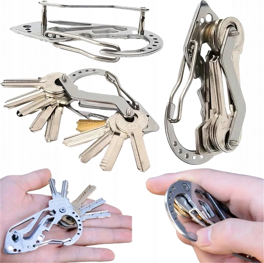 Gyors rögzítés a rugós karabinernek köszönhetően