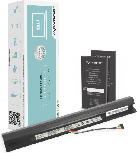 Batteria Movano L15L4A01 per Lenovo IdeaPad 100-14IBD e 15IBD (2200 mAh, 32 Wh)