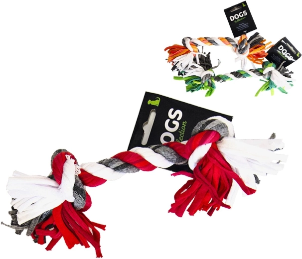 Jouet pour chien – nœud 24 cm (3 variantes de couleur)