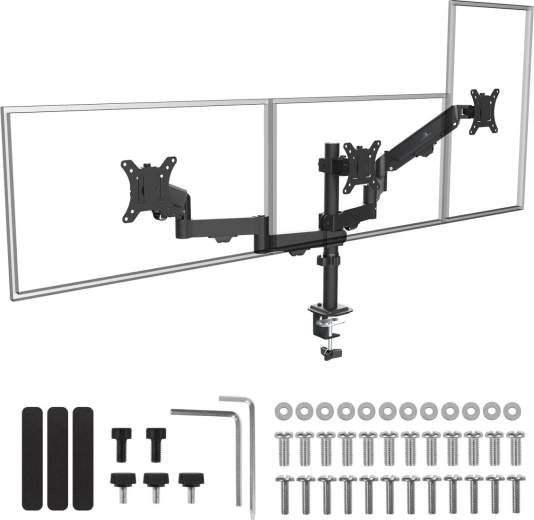 Support triple pour une productivité maximale
