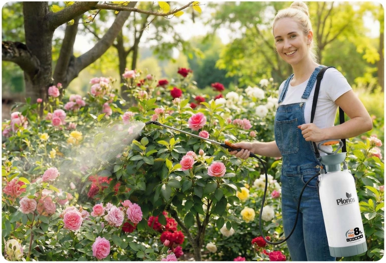 Lavoro confortevole in giardino
