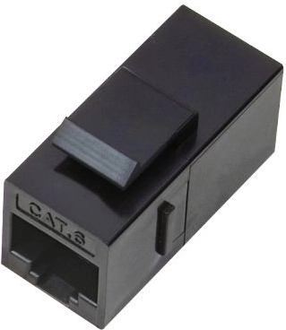 Giunto RJ45–RJ45 da pannello UTP cat. 5e