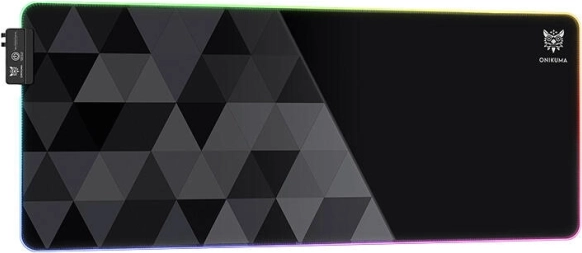 rgb herná podložka pod myš ONIKUMA veľká čierna