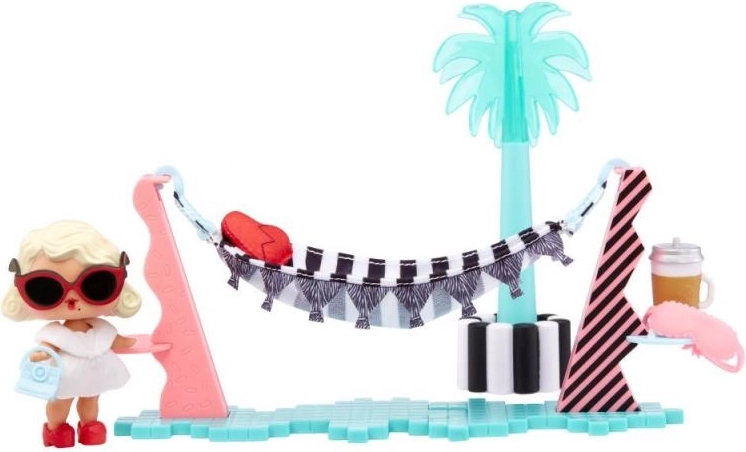 L.O.L. Surprise furniture with doll – Vacation Vibes Leading Baby, Series 6