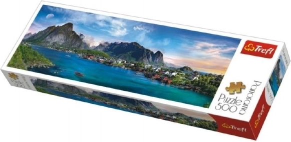 500-piece Panorama Puzzle – Lofoten, Norway