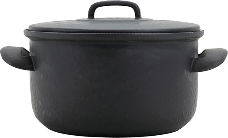Pentola smaltata con coperchio 20 cm, 3 l BSE
