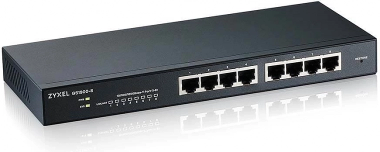 Switch gigabit managé 8× RJ-45