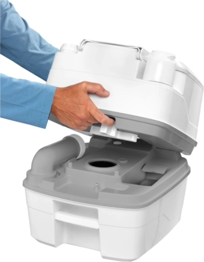 Compatible with cassette and portable toilets