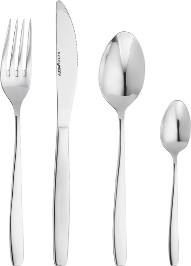 Planet service de couverts en acier inoxydable 24 pièces dans un coffret floqué