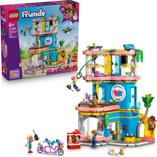 Lego Friends klubhus for venner i Heartlake City