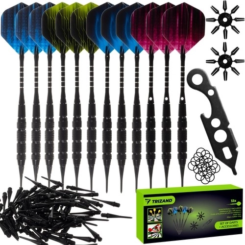 Dart Set with Accessories for Beginners by Trizand