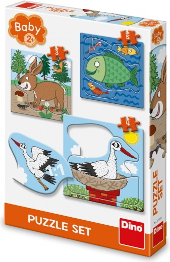 Dino Puzzle Animals: Where They Live