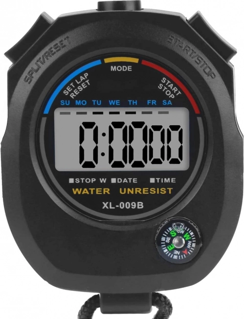 digital stopwatch with timer and compass