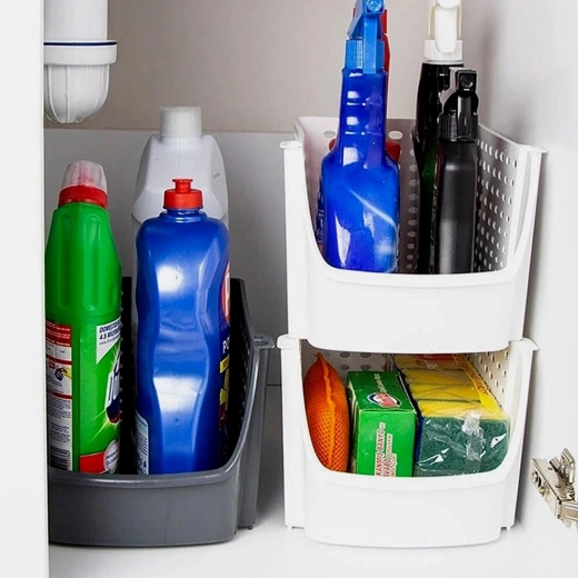 Stapelbare en veelzijdige organizer