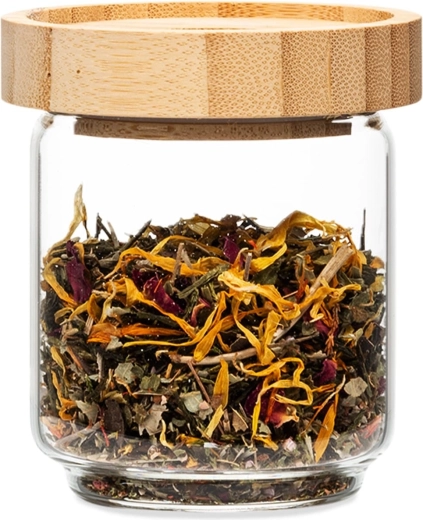 Klarstein storage jar with bamboo lid 200 ml
