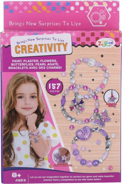 DIY Jewelry Making Kit: Bracelets and Necklaces