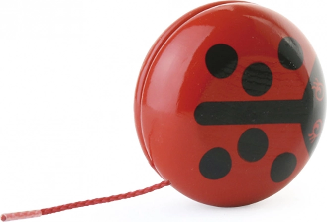 Vilac wooden yo-yo ladybug