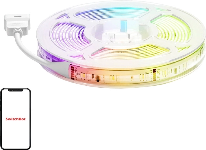 Striscia LED smart SwitchBot RGBICWW 5 m