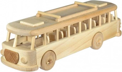 Wooden Retro Bus Ceeda Cavity
