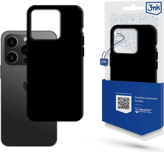 Matt Case iPhone 15 Pro Max 6,7 noir