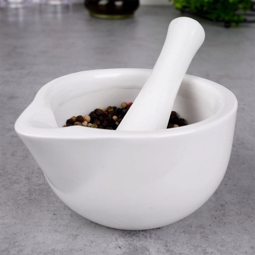 Unpolished interior for perfect grinding