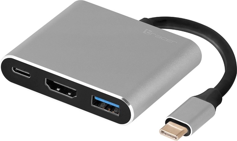 Adattatore Multiporta Tracer A-1 USB-C HDMI 4K