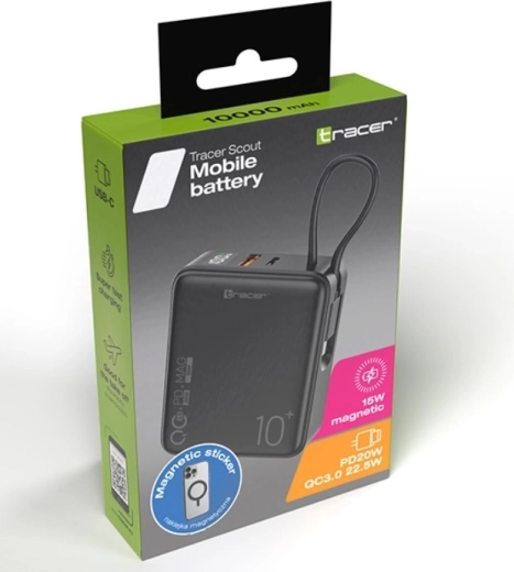 Ricarica rapida PD 20 W e QC 22,5 W