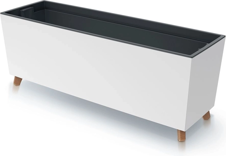 Pflanzkasten Urbi Case N mit Einsatz, 77 cm, weiß
