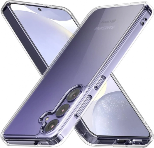 Custodia trasparente Crystal Shield per SAMSUNG Galaxy S24+