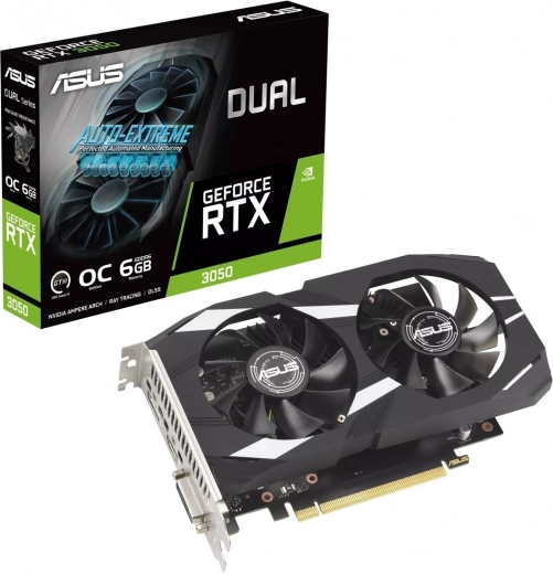 Scheda grafica ASUS GeForce RTX 3050 Dual OC 6GB GDDR6