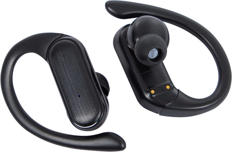 Wireless sports in-ear headphones with ear hooks BTE800, black