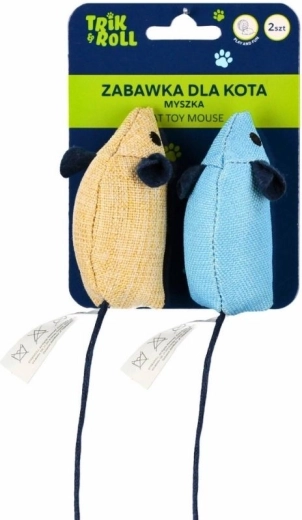 Cat toy mouse (2 pcs)