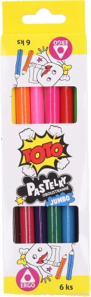 Double-ended ergonomic jumbo crayons – set of 6 colors