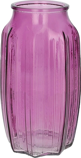 Vase Suko violett transparent 22 cm